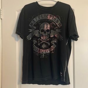XL Black Men’s Affliction T-Shirt